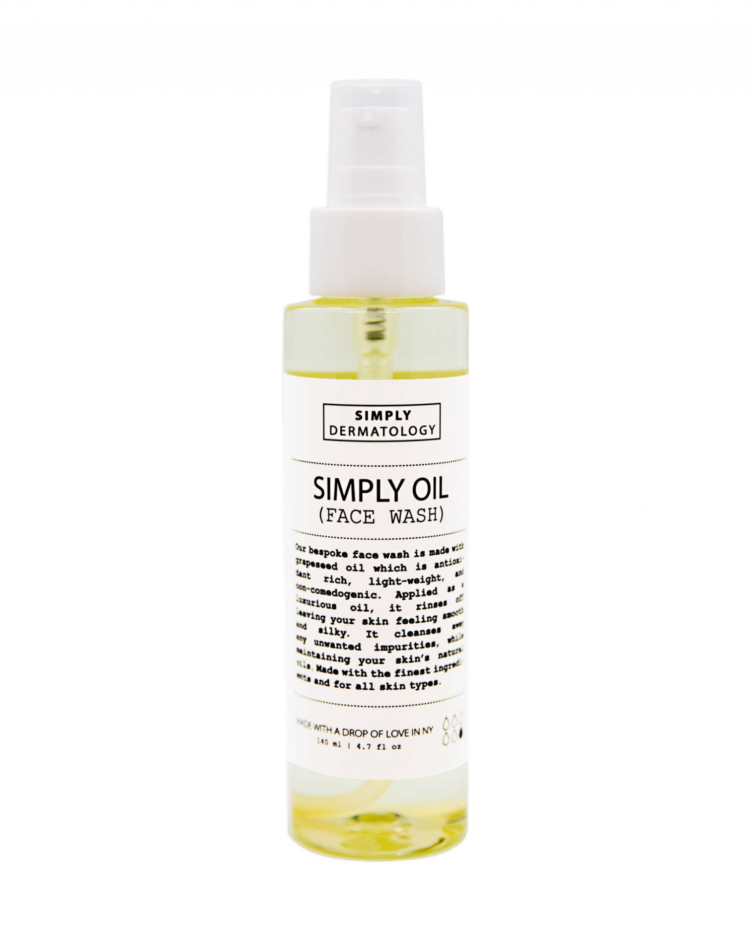 Simply Oil Face Wash bottle