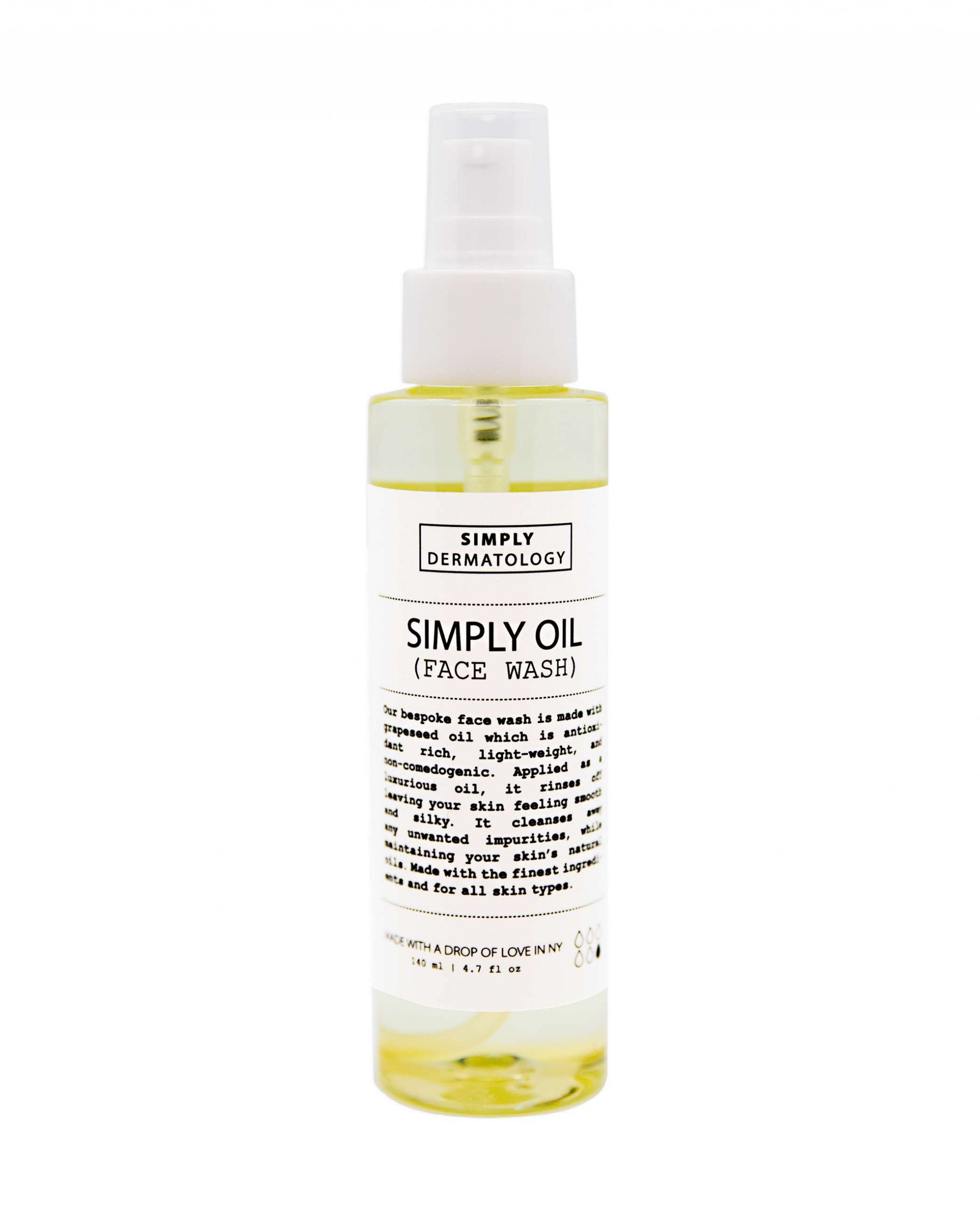 Simply Oil Face Wash bottle